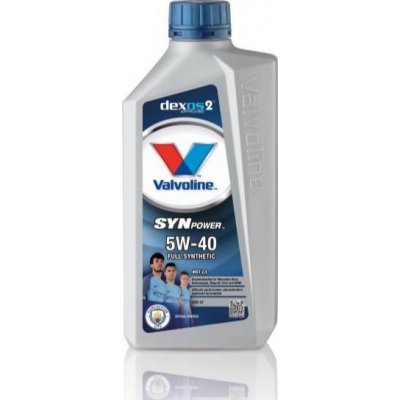 Valvoline SynPower MST 5W-40 1 l – Zboží Mobilmania