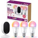Philips WiZ 8720169075016 LED startovací sada Self Monitoring 8,5W E27 806 lm 2200-6500+RGBK – Zboží Živě