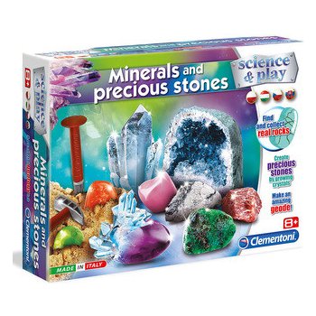 CLEMENTONI Science&Play Laboratoř minerálů a drahokamů