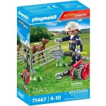 Playmobil 71467 Hasiči při záchraně zvířat – Zboží Mobilmania