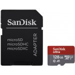 SanDisk microSDXC 128GB UHS-I U1 SDSQUAR-128G-GN6MA + SD Adaptér