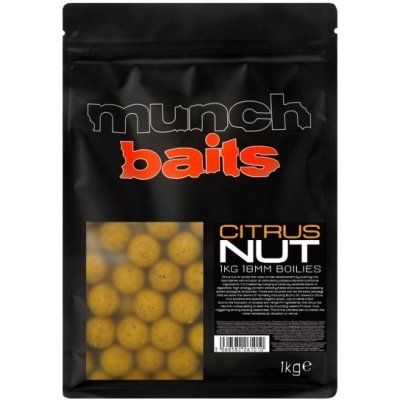Munch Baits Citrus Nut Boilies 1kg 18mm