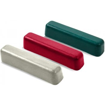 BeaverCraft Brusná pasta P03 - sada 3 ks x 25 g (Green / Red / White)