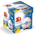 RAVENSBURGER 3D Puzzleball Pokémon Heal Ball 54 ks – Zboží Mobilmania