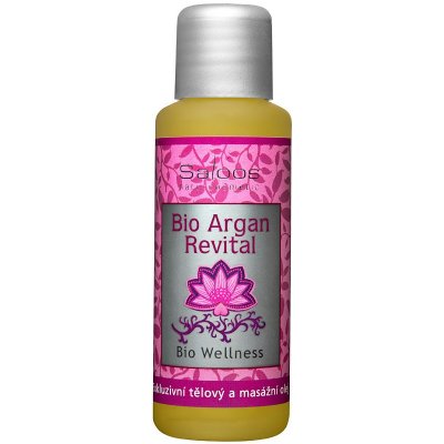 Saloos Argan Revital - Bio wellness - exkluzivní tělový a masážní olej 50 ml – Hledejceny.cz