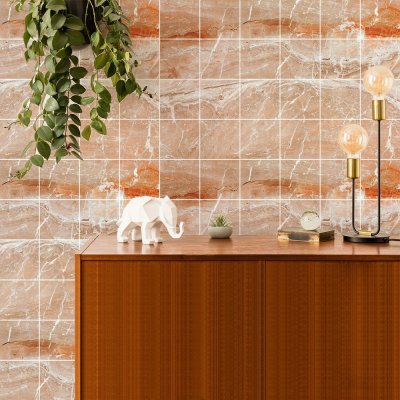 Ambiance Sada samolepek na kachličky 24 ks 15x15 cm Marble Tiles Torino – Zboží Dáma