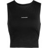 Dámské sportovní tílko Icebreaker W ZoneKnit Cropped Bra Tank black