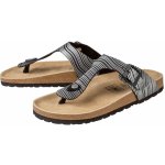 Esmara dámské pantofle černá/stříbrná – Zboží Mobilmania