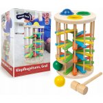 Small Foot Věž s kuličkami na zatloukání – Zboží Dáma