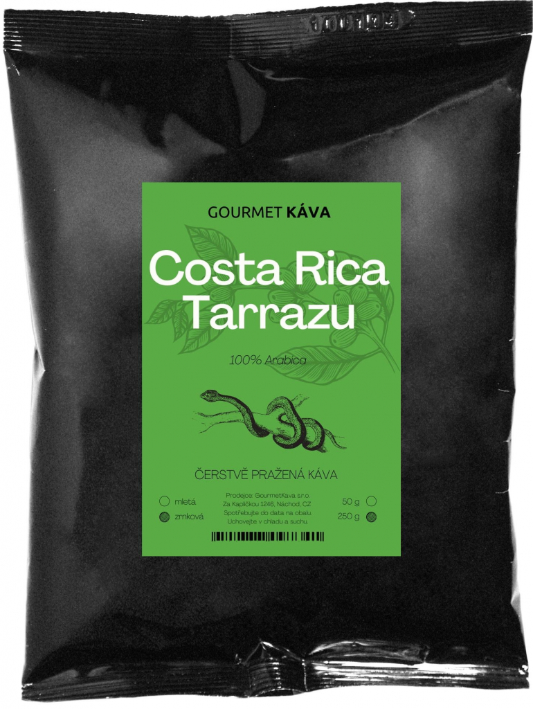 Gourmet Káva Costa Rica Tarrazu 250 g