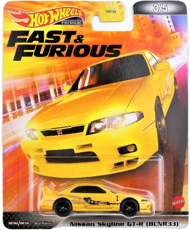 Mattel Hot Weels Premium Fast and Furious Dodge Charger Srt Hellcat Widebodyvehicle