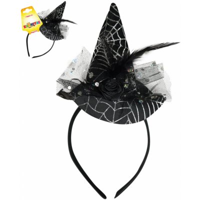 Rappa Čelenka čarodějnická s kloboučkem a pavučinou – Sleviste.cz