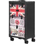 Gabbiano Kadeřnický kufr C12 černý – Hledejceny.cz