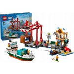 LEGO® City 60422 Přístav s nákladní lodí – Zboží Dáma