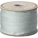 Maileg Dekorativní stuha Dusty Mint – 10 m, modrá barva, zelená barva – Zboží Mobilmania