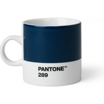 Pantone Tmavě modrý keramický hrnek na espresso Espresso Dark Blue 289 120 ml – Zbozi.Blesk.cz