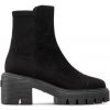 Dámské kotníkové boty Stuart Weitzman polokozačky Soho Bootie SC723 blk