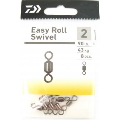 Daiwa Obratlík Easy Roll Swivel vel.4 35kg 8ks – Zboží Mobilmania