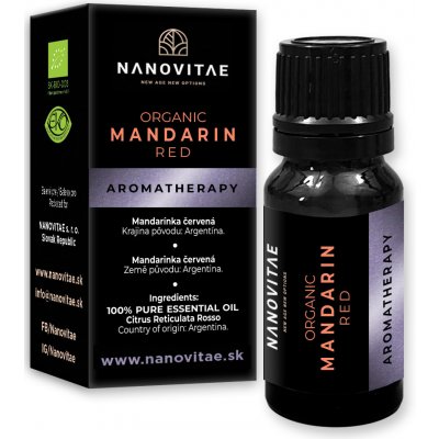 Nanovitae Mandarinka esenciální olej Organic quality 10 ml – Hledejceny.cz