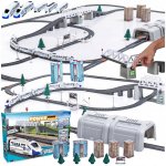 MalPlay XXL vláčkodráha na baterie Power Train 366 cm – Hledejceny.cz