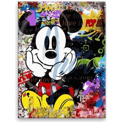 Malování podle čísel Mickey Mouse 02 – Zboží Dáma