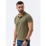 Ombre Polo trička S1374 Olive