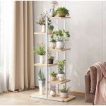 ShopJK STOJAN NA KVĚTINY BÍLÝ SZ16B – Zboží Dáma