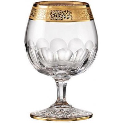 Bohemia Crystal Ručně broušené sklenice na brandy Romantic 2 x 220 ml – Zboží Mobilmania