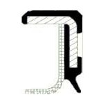 Těsnicí kroužek klikového hřídele CORTECO 49486581 – Zboží Mobilmania