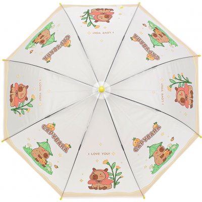 Dětský vystřelovací deštník kapybara 1 žlutá – Sleviste.cz