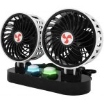 Ventilátor do auta 24V 2x12cm s regulací LTC LXWTS5 – Sleviste.cz