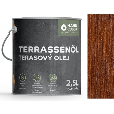 Hahn Color Terasový olej 2,5 l Týk