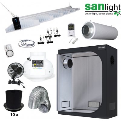 Higarden LED Set Sanlight EVO 6-150 400W 150 x 80 x 200 cm – Zboží Mobilmania