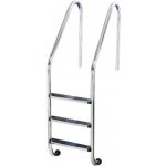 Pooltechnika schůdky Standart LUXE 3 stupně (AISI 316) – HobbyKompas.cz