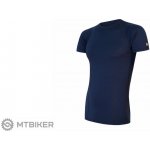 Sensor Merino ACTIVE pánské triko kr.rukáv deep blue