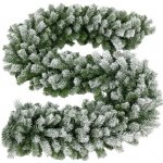ISO TRADE Zasněžená vánoční girlanda 2,7m HQ – Zboží Mobilmania