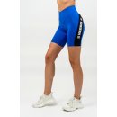 Nebbia Fitness šortky s vysokým pasem ICONIC 238 Blue