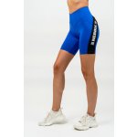 Nebbia Fitness šortky s vysokým pasem ICONIC 238 Blue – Zbozi.Blesk.cz