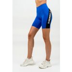 Nebbia Fitness šortky s vysokým pasem ICONIC 238 Blue – Hledejceny.cz