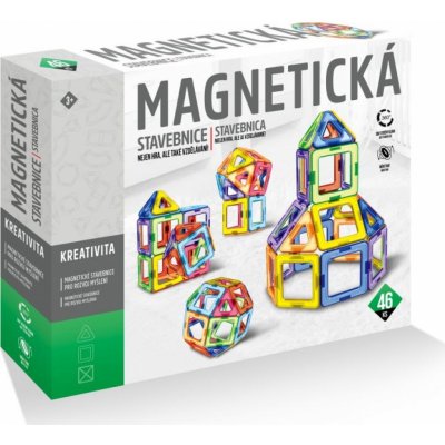 Epee Magnetická stavebnice 46 dílků – Zboží Mobilmania