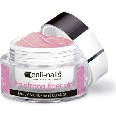 Enii Nails ENII ULTRA STRONG FIBER PINK gel 40 ml – Zbozi.Blesk.cz