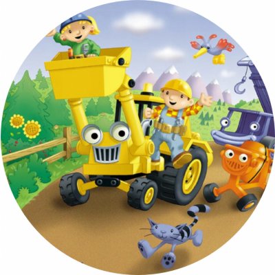 Jedlý papír BOŘEK STAVITEL – motiv 3 ● Určení: Obrázek na dort – Hledejceny.cz