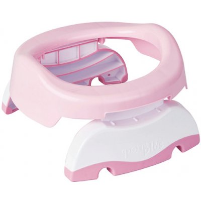 Potette Plus 2v1 Saro Baby nočník & WC adaptér Pink – Zboží Dáma