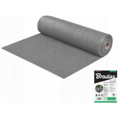 Bradas Stínící zahradní tkanina na pletivo 95%, 1.2x10m, 160g/m², šedá BR-AS-CO16012010GY – Zboží Mobilmania