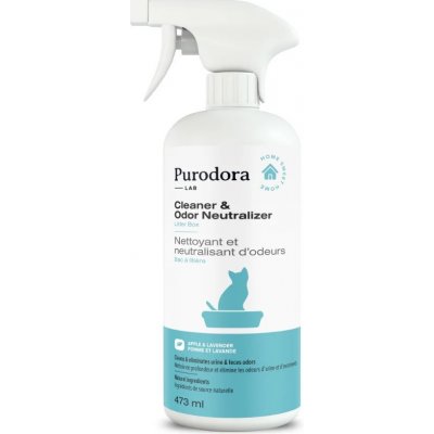 PurodoraLab Odstraňovač zápachu kočičího záchodu 2v1 473 ml – Sleviste.cz