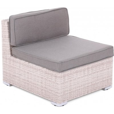 Home & Garden Středový segment pro rohovou sedačku Kansas Maxi Beige – Hledejceny.cz