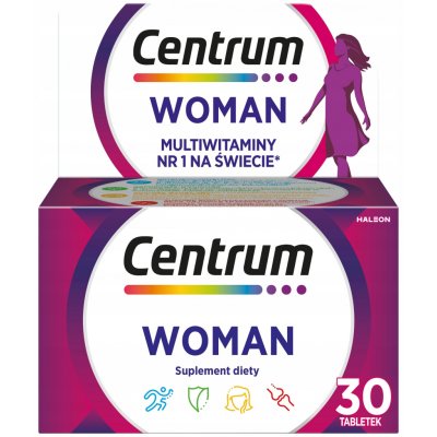 Haleon Centrum Woman Multivitamín pro ženy 30 tablet – Hledejceny.cz