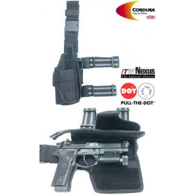 Guarder Taktické stehenní Tornado, černé (pro leváky) – Hledejceny.cz