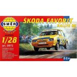 Směr zacvakávací model ŠKODA FAVORIT RALLYE 96 1:28 – Zboží Dáma