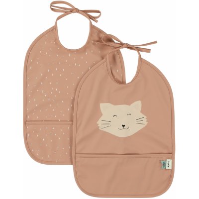 Trixie Baby 2-pack Mrs. Cat Dětský bryndák s kapsou – Zbozi.Blesk.cz